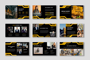 Golden Muse Keynote Template