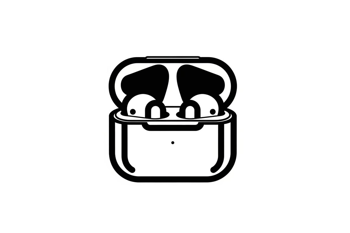 50 Wireless Earbuds Silhouette Icon, an Illustration by abu67222 (Photo 4 of 51)