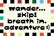 Quirkie - Odd Contrast Font, a Font by Studio Funshop by Kelli (Thumbnail 4 of 11)