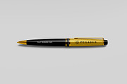 Ballpoint Pen Mockup - 8 views, a Pens & Pencil Mockup by Illusiongraphic (Thumbnail 3 of 26)