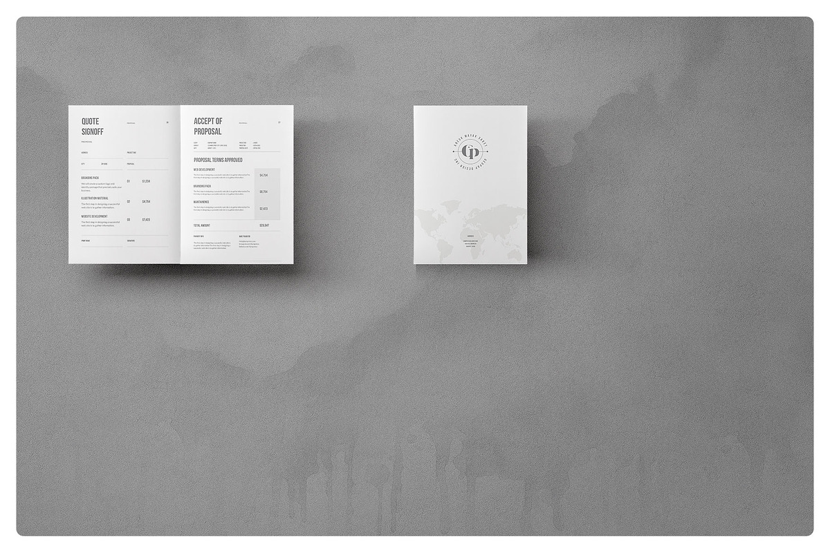 Proposal, a Brochure Template by Proonty (Photo 4 of 4)