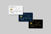Credit Card Mockup, an Advertising Mockup by Graphiculon (Thumbnail 8 of 11)
