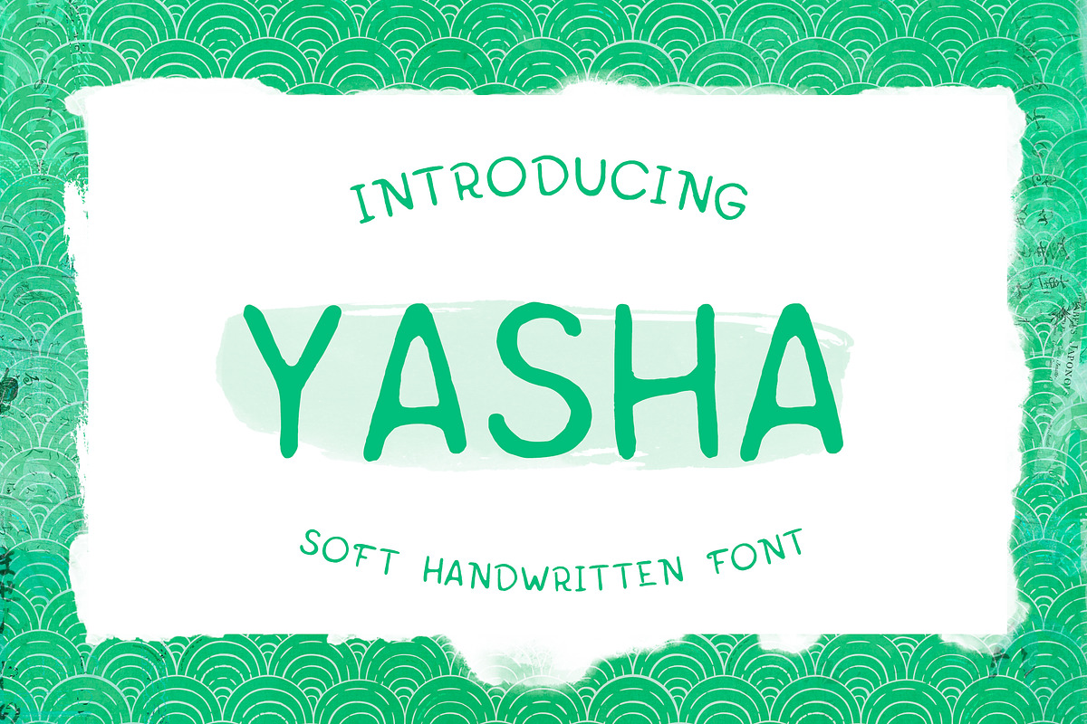 Yasha, a Font by vladderkach57 (Photo 1 of 4)