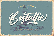 Bestallie - Bold Script Font, a Script Font by StringLabs (Thumbnail 1 of 14)