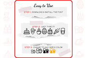 Holiday Alphabet - Dingbat Font, a Symbol Font by WADLEN (Thumbnail 4 of 7)