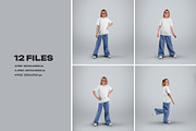 4 Mockups of a Children's T-shirt, a Shirt Mockup by Grow Design Craft Studio (Thumbnail 7 of 7)