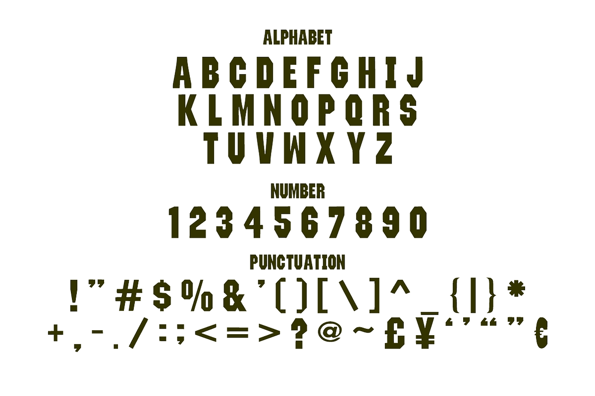 Iron Prairie - Strong Display Font, a Sans Serif Font by KiddoGlyphs Studio (Photo 5 of 6)