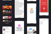 iOS12 GUI KIT, an UI Kit Template by Ui Markets (Thumbnail 14 of 20)