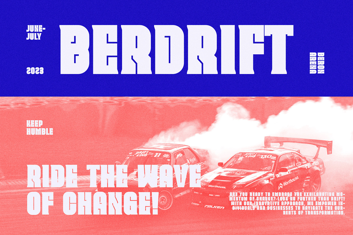 Morena Modern Futuristic Sans Serif, a Sans Serif Font by Perfectype (Photo 5 of 7)
