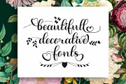 Valentina Cursive font Script Font, a Script Font by WhymoreArt (Thumbnail 6 of 10)