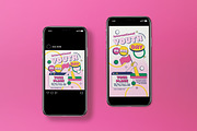 International Youth Day Flyer Set, a Flyer Template by graphicook (Thumbnail 3 of 3)