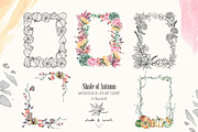 Shade of Autumn Watercolor Clipart, a Decorative Illustration by BalanceUA (Thumbnail 7 of 18)