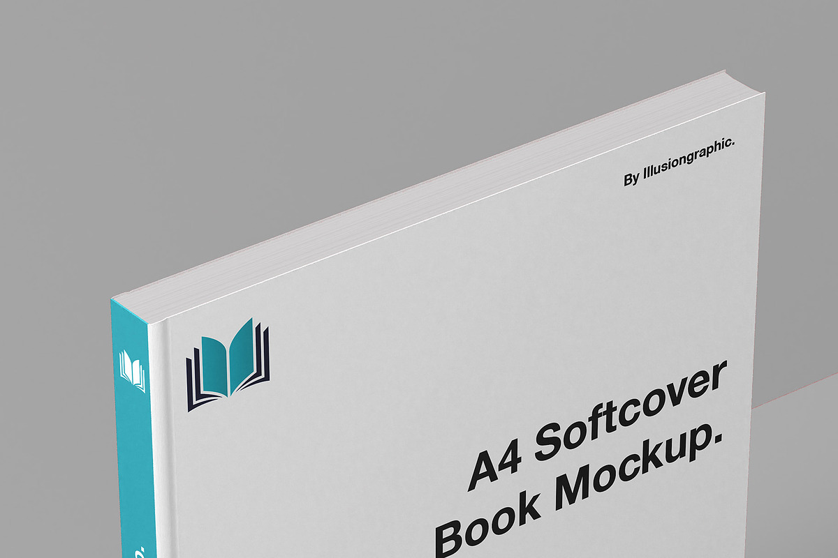 A4 Softcover Book Mockup - 10 views, a Books & Magazine Mockup by Illusiongraphic (Photo 14 of 25)