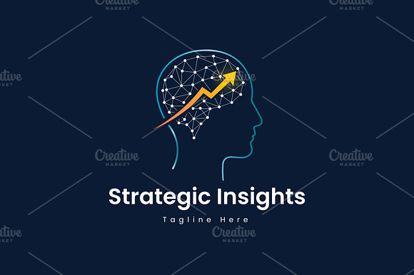 Strategic Growth & Tech Logo Design preview 2