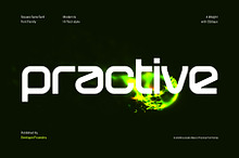 Practive Font Family