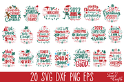 Funny Christmas SVG Quotes Bundle, a Food Illustration by Anastasia Feya (Thumbnail 2 of 9)