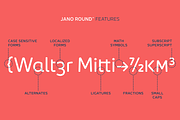 Jano Round, a Sans Serif Font by Craceltype (Thumbnail 2 of 9)