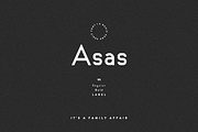 Asas Sans Serif, a Sans Serif Font by Maybe This Color (Thumbnail 1 of 8)