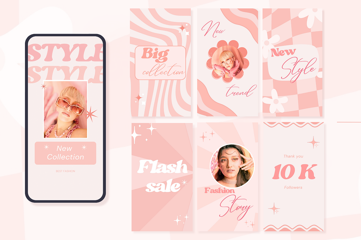 Juliana Social Media Kit Canva, a Social Media Template by ElladesignCo (Photo 4 of 8)