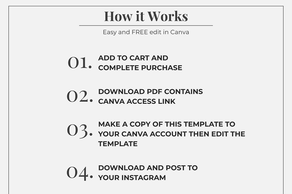 Modern Canva Instagram Template, a Social Media Template by Everyday Perfection (Photo 8 of 8)