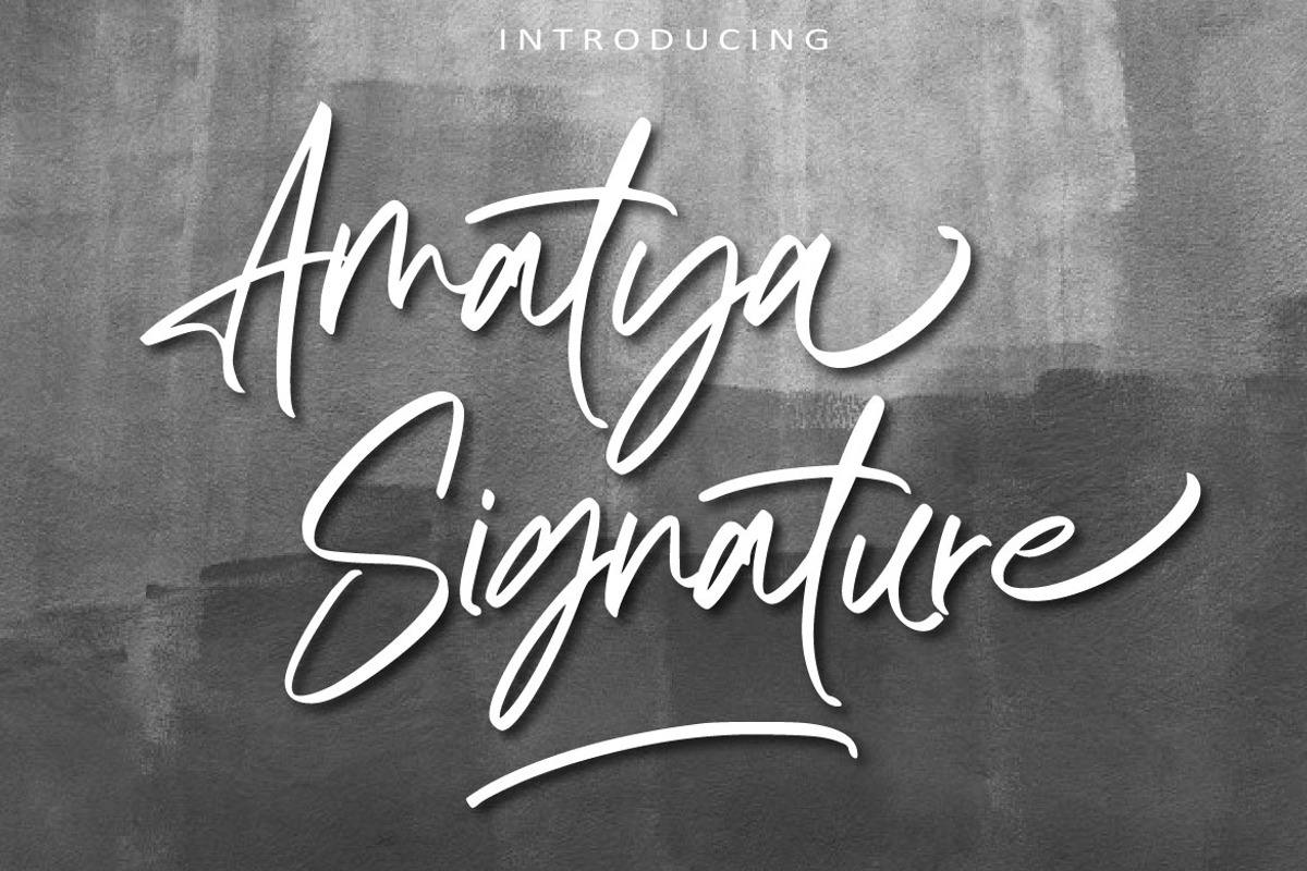 BEST SALE! The Signature Font Bundle, a Script Font by AMINMARIO (Photo 17 of 21)