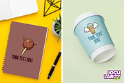 Cute Ice Creams Expression cartoon, a Food Illustration by Jocularity Art (Thumbnail 3 of 3)