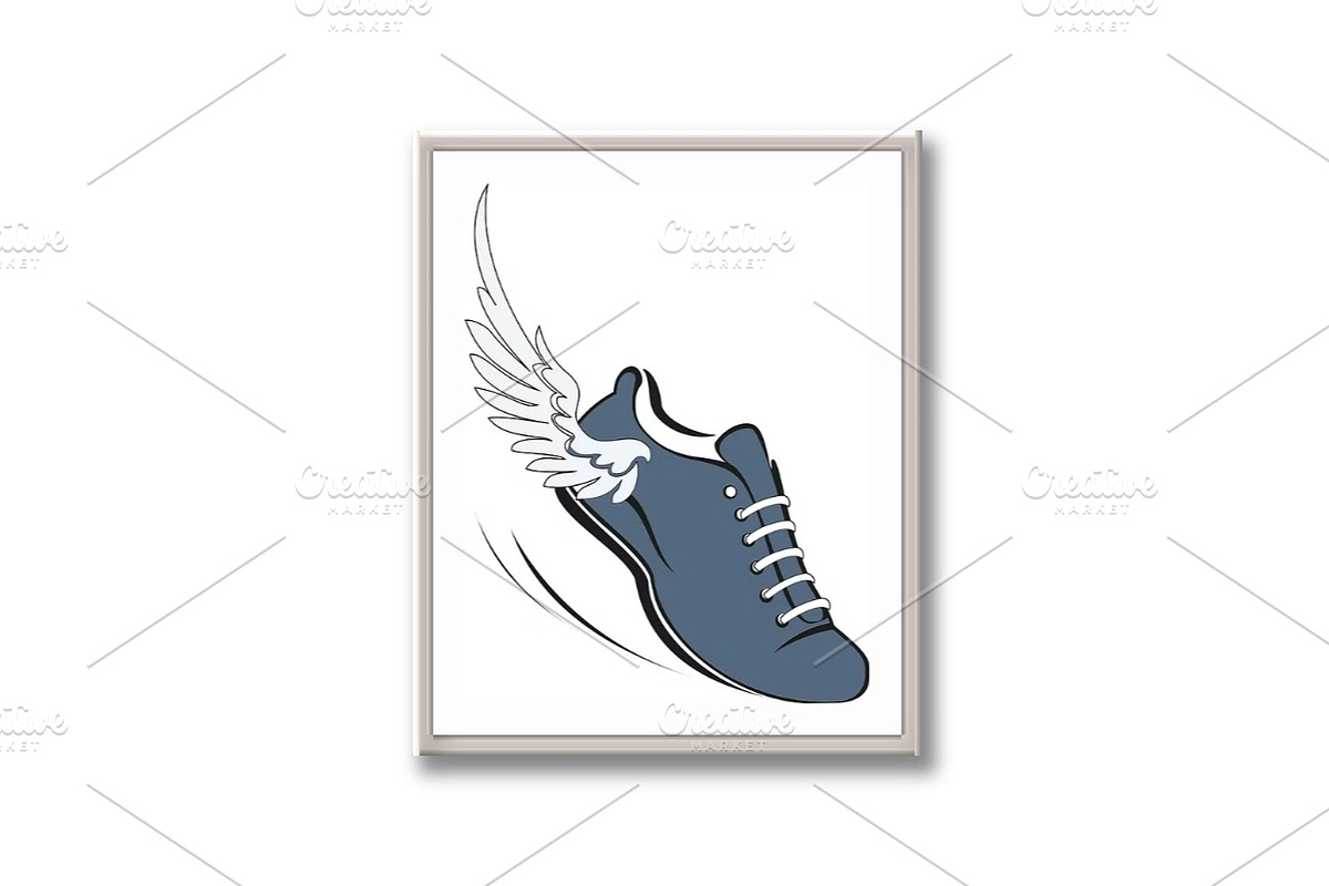 Sports shoes for running, an Outline Icon by RODINA (Photo 2 of 3)