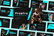 Prostro Workout Class Google Slides, a Presentation Template by kerismaker (Thumbnail 1 of 11)