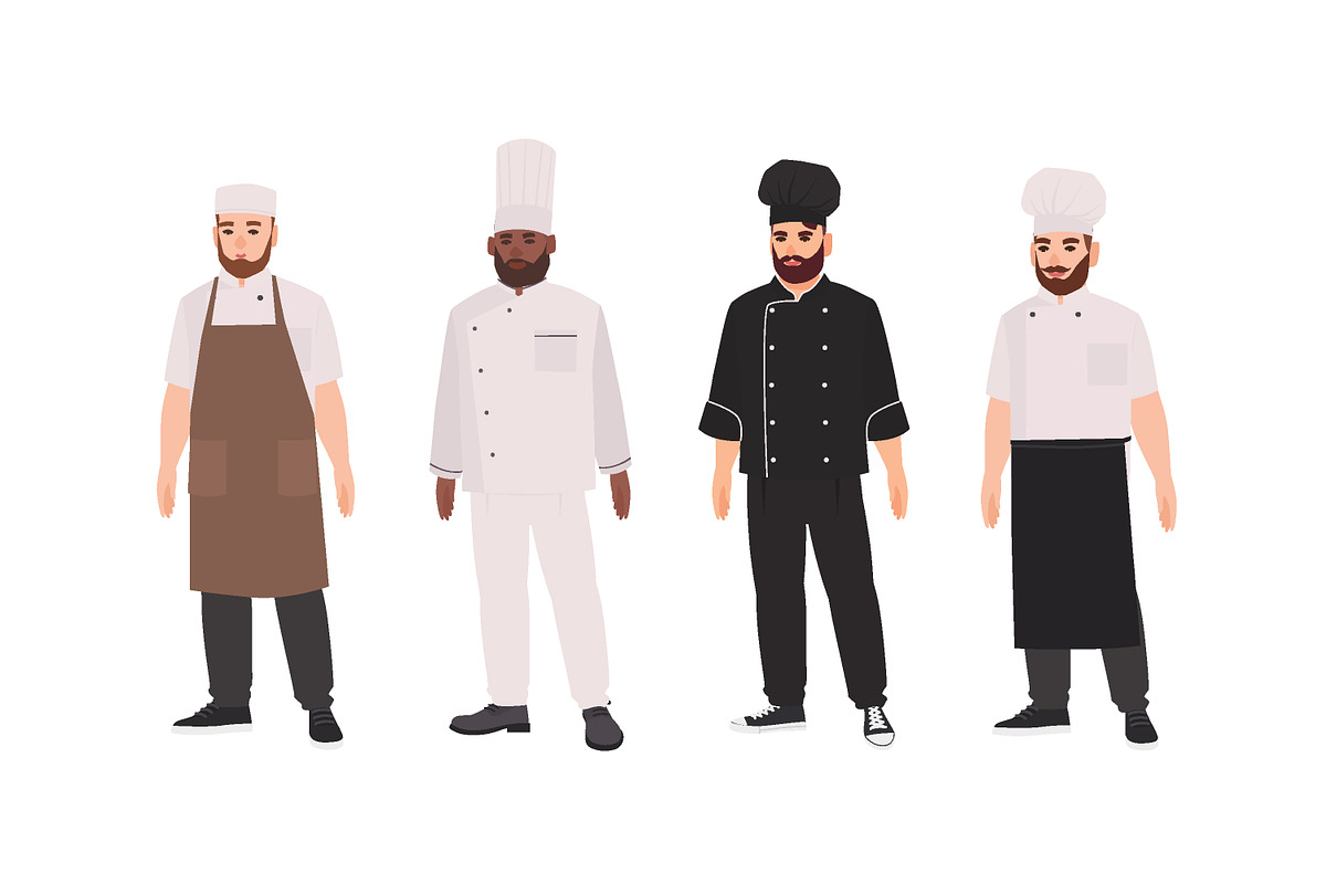 Chef and cook set, a Food Illustration by Good Studio (Photo 3 of 7)
