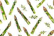 Set of 15 Seamless Vegetable Pattern, a Decorative Illustration by Miss Patterns (Thumbnail 6 of 16)