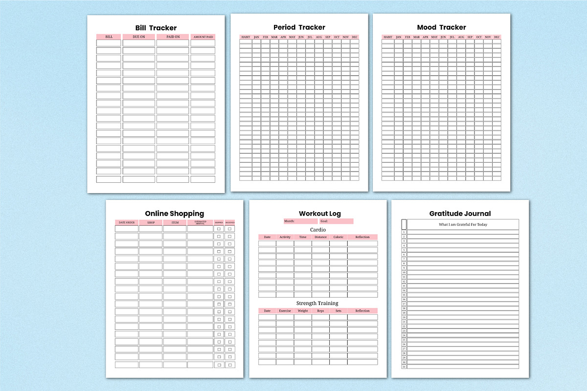 2026 Life Planner For KDP Interior preview 5