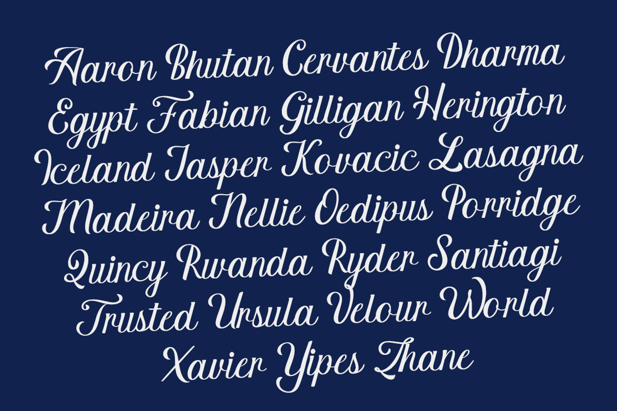 Lastron – Modern Elegant Script Font, a Font by MERCI STUDIO (Photo 5 of 9)