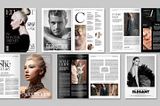 Fashion Magazine Template, a Magazine Template by BrandPacks (Thumbnail 2 of 6)