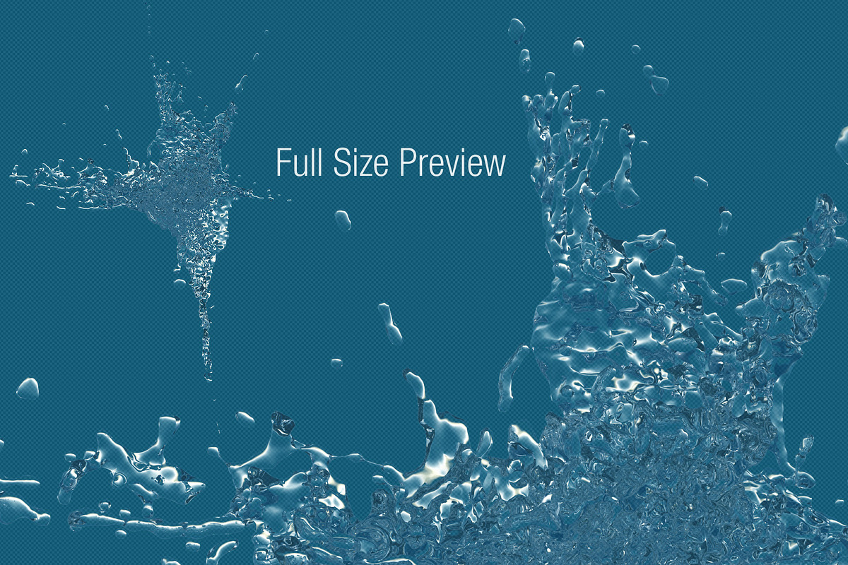 50 Splash Brushes for Photoshop, a Brush Add-On by Creative Graphics (Photo 3 of 5)