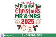 A Very Married Christmas Mr & Mrs, a Graphic by mh_arif (Thumbnail 1 of 4)