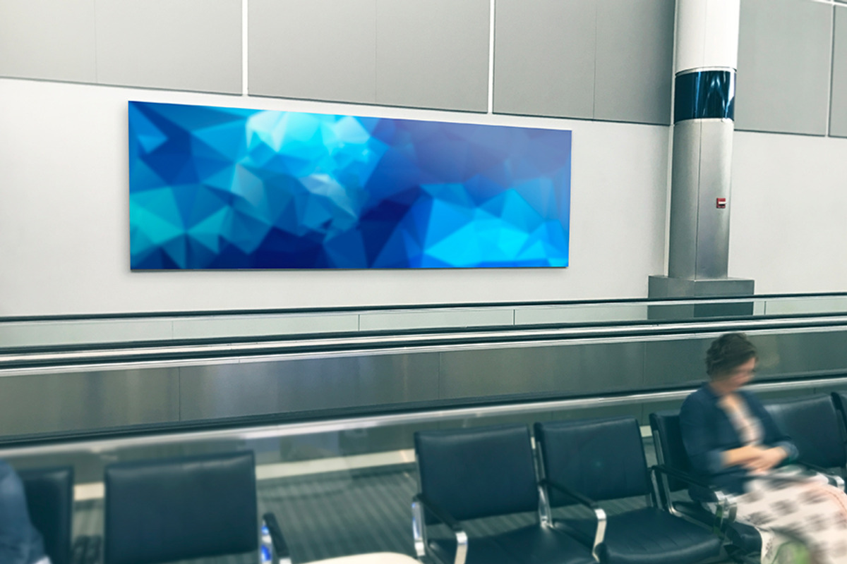 Airport Signage 2.0 - 22psd files, an Advertising Mockup by Shop Mockpro (Photo 16 of 22)