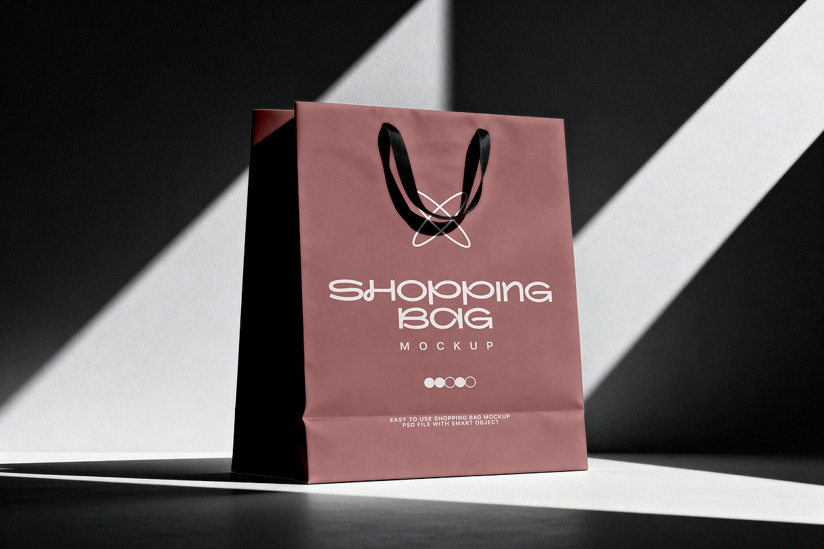 Shopping Bag Mockup, a Product Mockup by Design Squad (Photo 1 of 4)