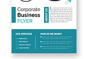 Corporate Business Flyer Layout, a Flyer Template by MightyDesign (Thumbnail 3 of 8)