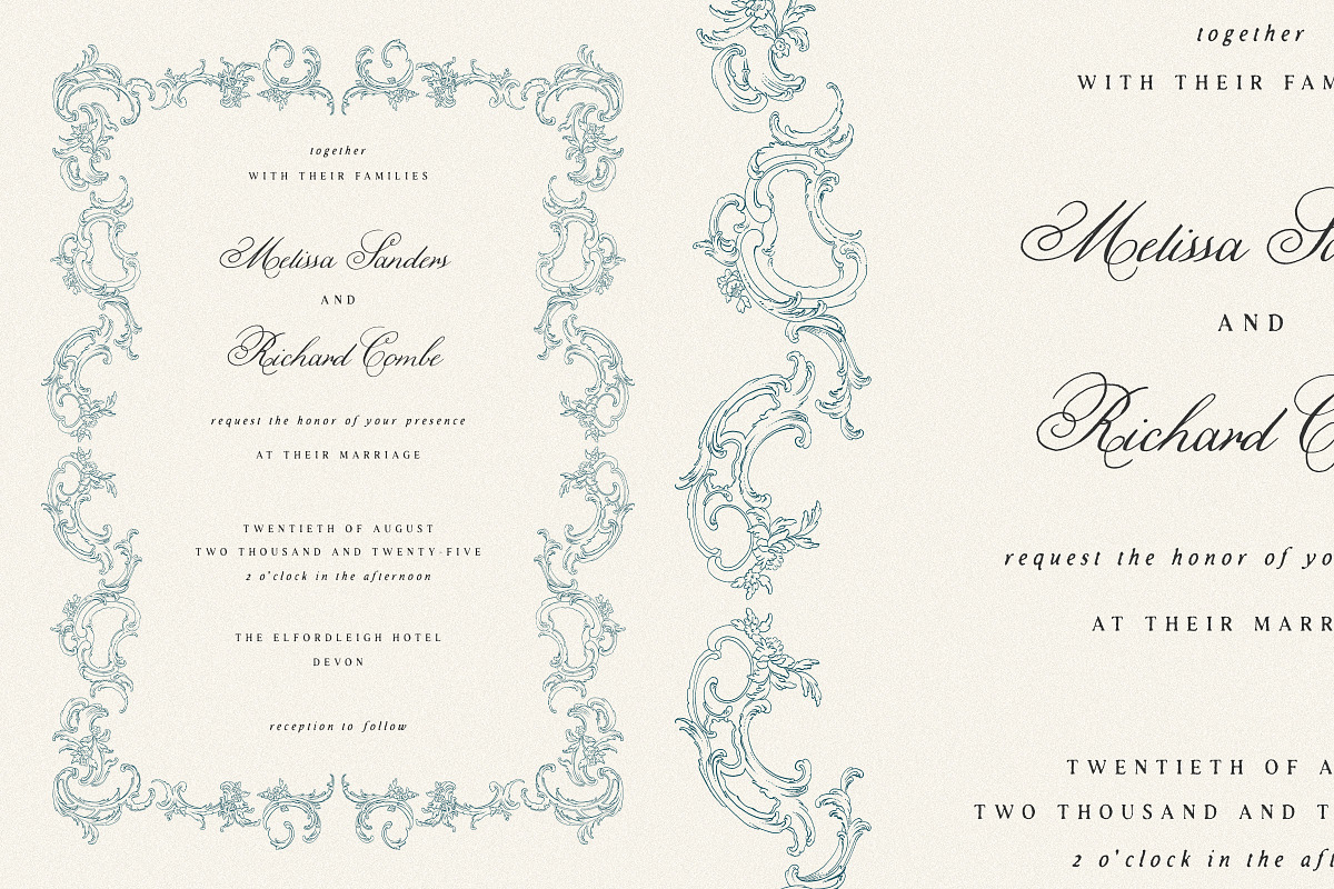 Vintage Baroque Borders PNG and SVG, a Graphic by Century Library (Photo 2 of 9)