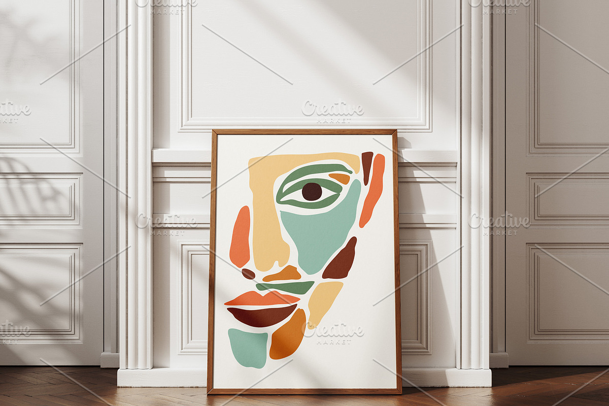 Woman Surreal Face Posters, an Object Graphic by C Design Studio (Photo 9 of 17)