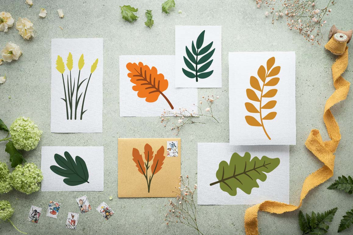 29 Leaf Leaves Natural Plant Element, a Decorative Illustration by jongcreative (Photo 2 of 6)