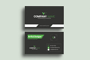 Business Card Template Layout, a Business Card Template by MightyDesign (Thumbnail 3 of 6)