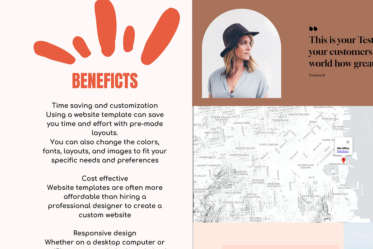 Wix Studio Template Wellness blog, a Wix Template by PATCHPO (Photo 5 of 9)