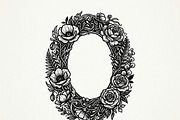 50 Elegant Floral Oval Mirror Frame, a Decorative Illustration by Amazin_art (Thumbnail 36 of 40)
