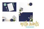Navy & Gold Stock Bundle, an iPad Mockup by Garlic Friday Design (Thumbnail 3 of 5)