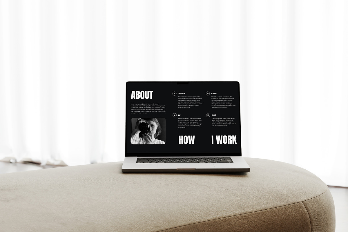Studio / Services Guide • Moon, a Presentation Template by Two Moons Studio (Photo 7 of 13)