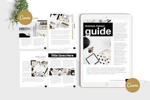 Lovely Business Canva Ebook Template