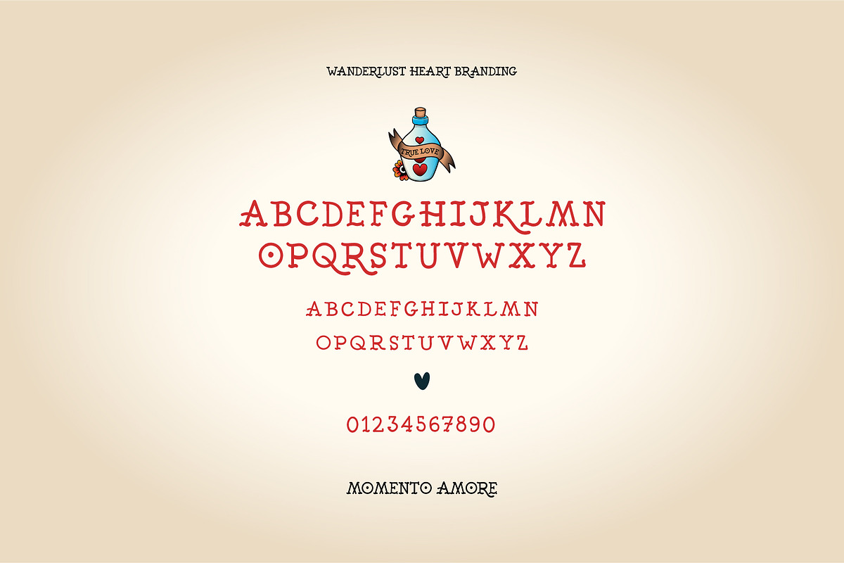 Momento Amore Font, a Handwritten Font by Wanderlust Heart Branding (Photo 2 of 5)