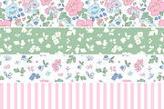 Baby Floral Seamless Patterns, a Wallpaper Graphic by Lembrik's Artworks (Thumbnail 9 of 9)