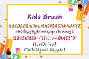 Kids Brush, a Handwritten Font by Yoga Letter (Thumbnail 6 of 6)